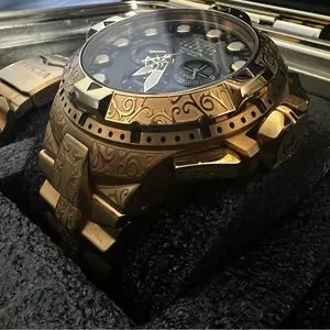 Accessories Limited Edition Invicta Excalibur Excursion Reserve Model17859 Gold Wbox Poshmark